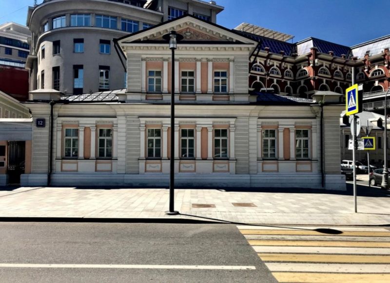 фасад дома, здание по адресу г Москва, ул Большая Якиманка, д 12 
