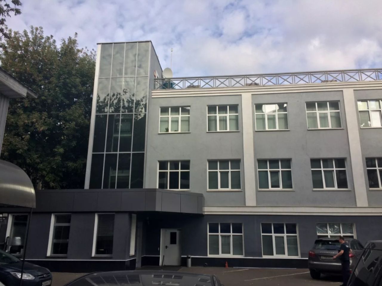 фасад дома, здание по адресу г Москва, ул Дубининская, д 33Б