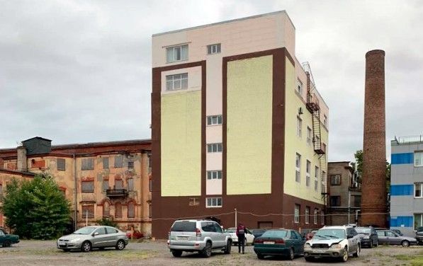 фасад дома, здание по адресу г Санкт-Петербург, Пироговская наб, д 17 к 6