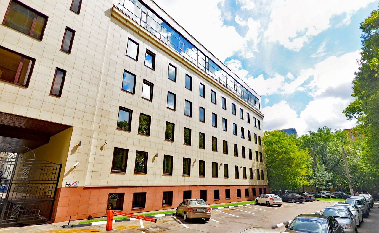 фасад дома, здание по адресу г Москва, Ленинградский пр-кт, д 47 стр 2