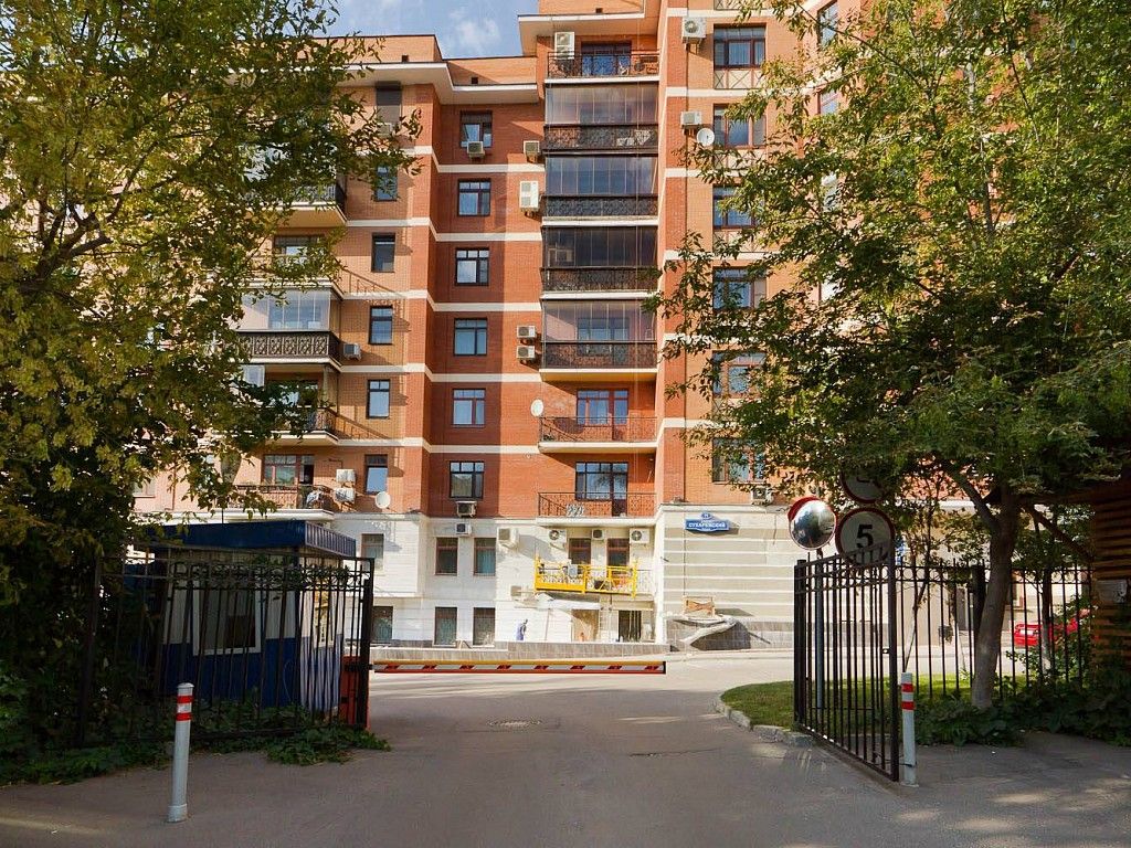 фасад дома, здание по адресу г Москва, Большой Сухаревский пер, д 11