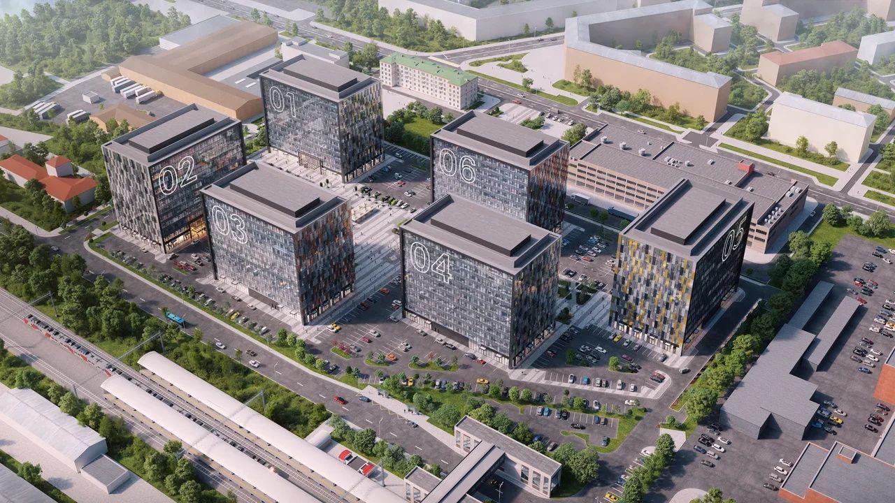 фасад дома, здание по адресу г Москва, Огородный проезд, д 16/1 стр 2