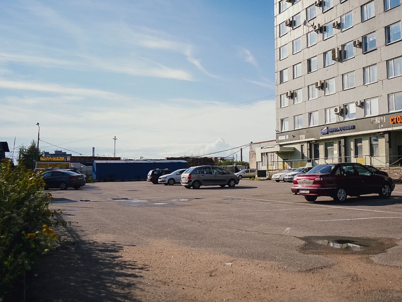 фасад дома, здание по адресу г Санкт-Петербург, 1-й Верхний пер, д 2