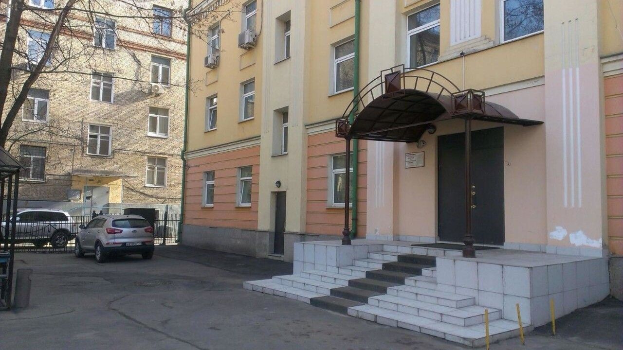 фасад дома, здание по адресу г Москва, ул 4-я Сокольническая, д 1А 
