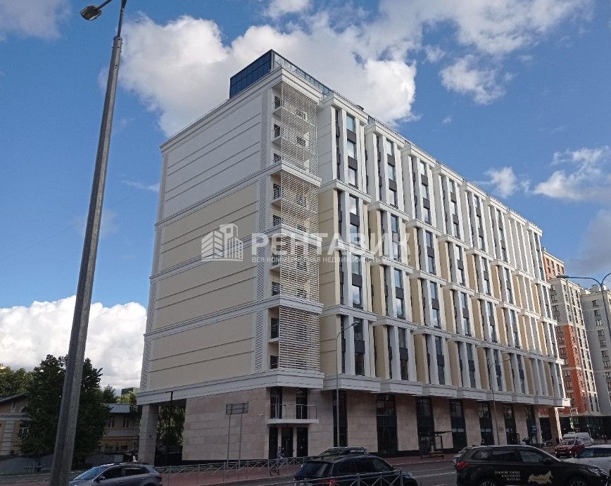 фасад дома, Бизнес-центр Аквилон LINKS по адресу г Санкт-Петербург, ул Парфёновская 12