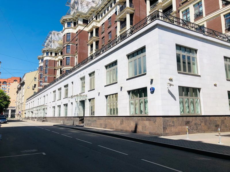 фасад дома, здание по адресу г Москва, ул Малая Полянка, д 2 