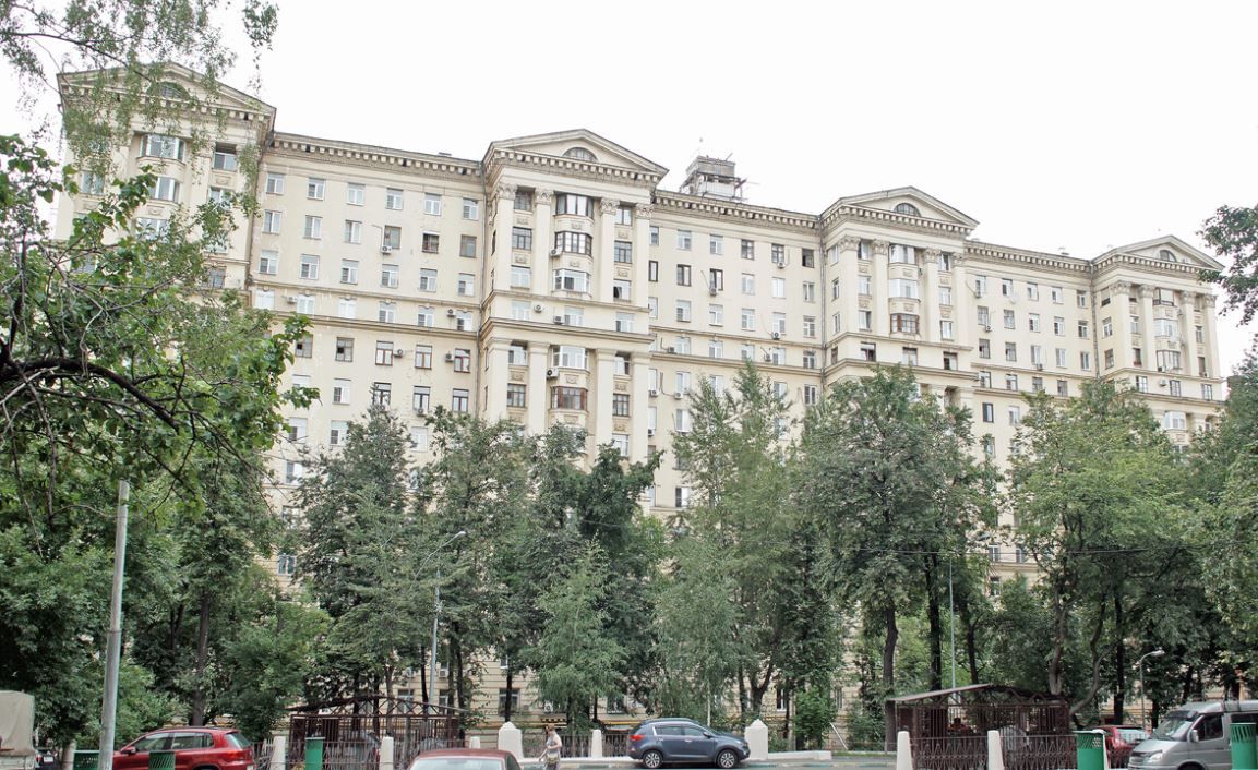 фасад дома, здание по адресу г Москва, ул Госпитальный Вал, д 5 к 18
