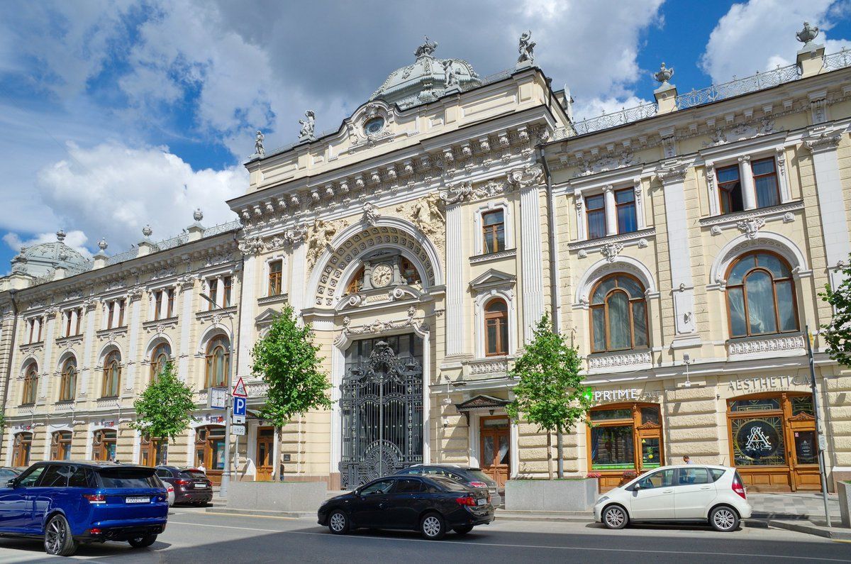 фасад дома, здание по адресу г Москва, ул Неглинная, д 14 стр 1А