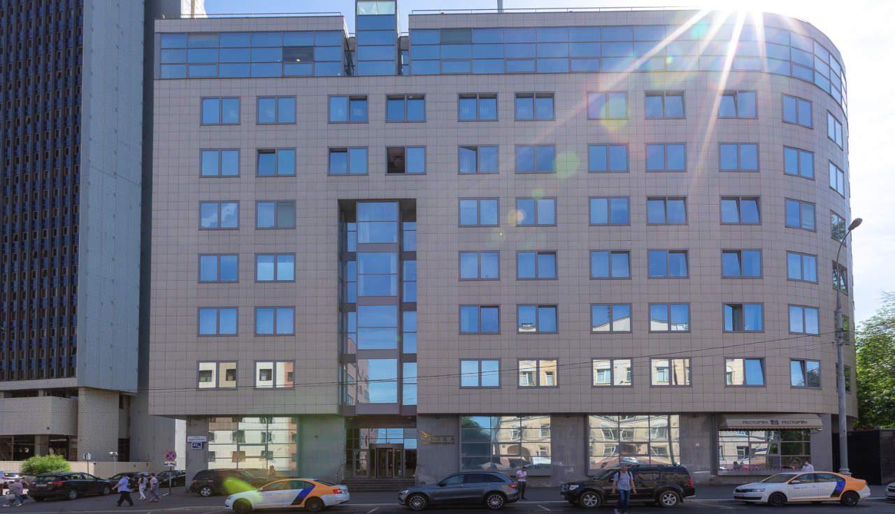 фасад дома, здание по адресу г Москва, ул Щепкина, д 42 стр 2А
