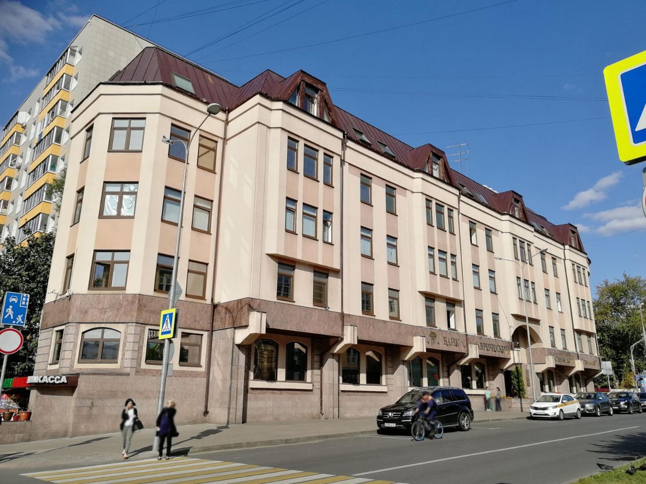 фасад дома, здание по адресу г Москва, ул Щепкина, д 29 