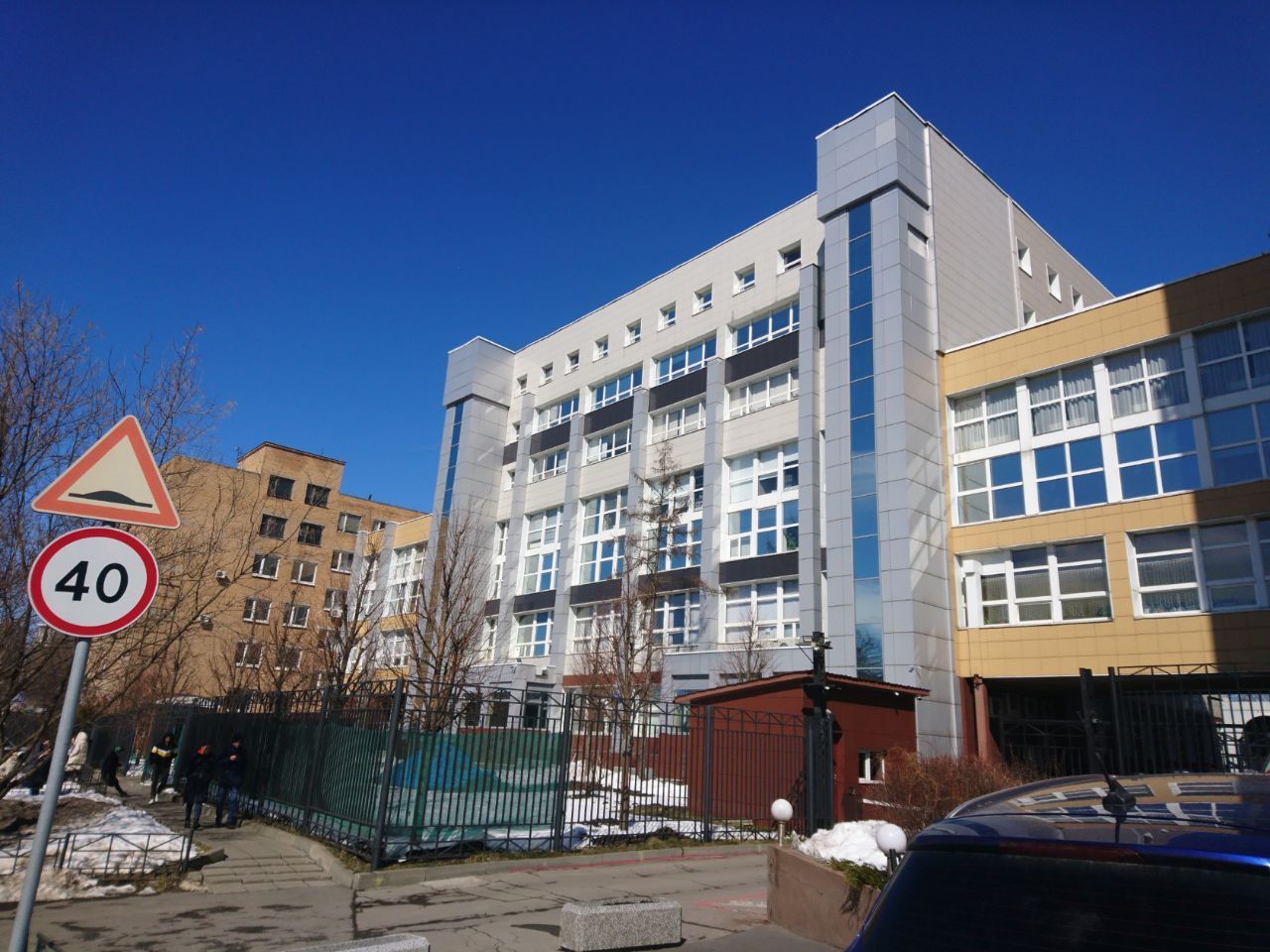 фасад дома, здание по адресу г Москва, ул Докукина, д 16 стр 3 