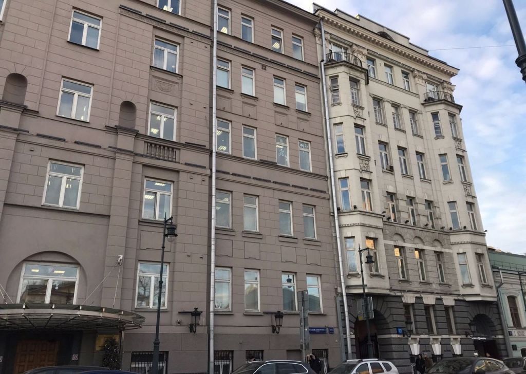 фасад дома, здание по адресу г Москва, ул Малая Дмитровка, д 23/15 стр 1