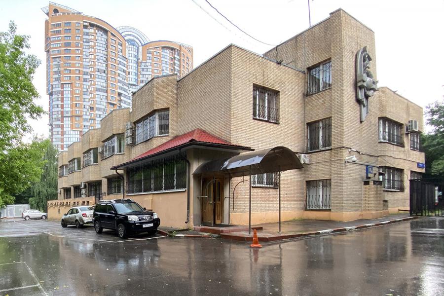 фасад дома, здание по адресу г Москва, ул Вавилова, д 91 к 2 