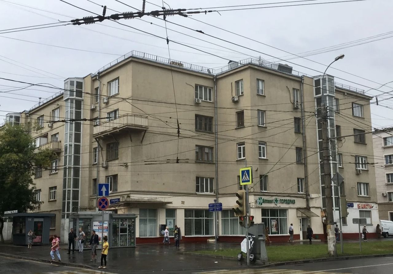 фасад дома, здание по адресу г Москва, ул Авиамоторная, д 20/17