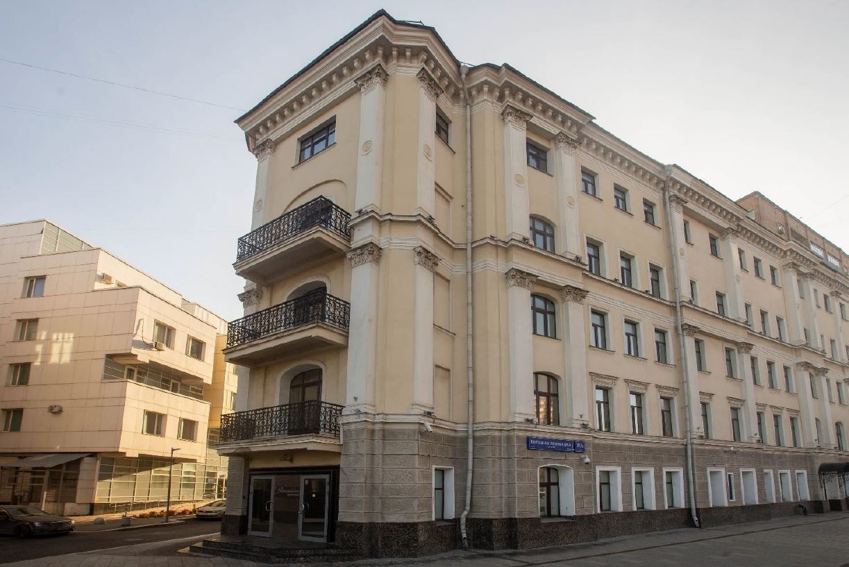 фасад дома, здание по адресу г Москва, ул Большая Якиманка, д 17/2 стр 1 