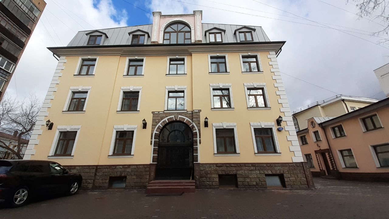 фасад дома, здание по адресу г Москва, 1-й Колобовский пер, д 19 стр 1 