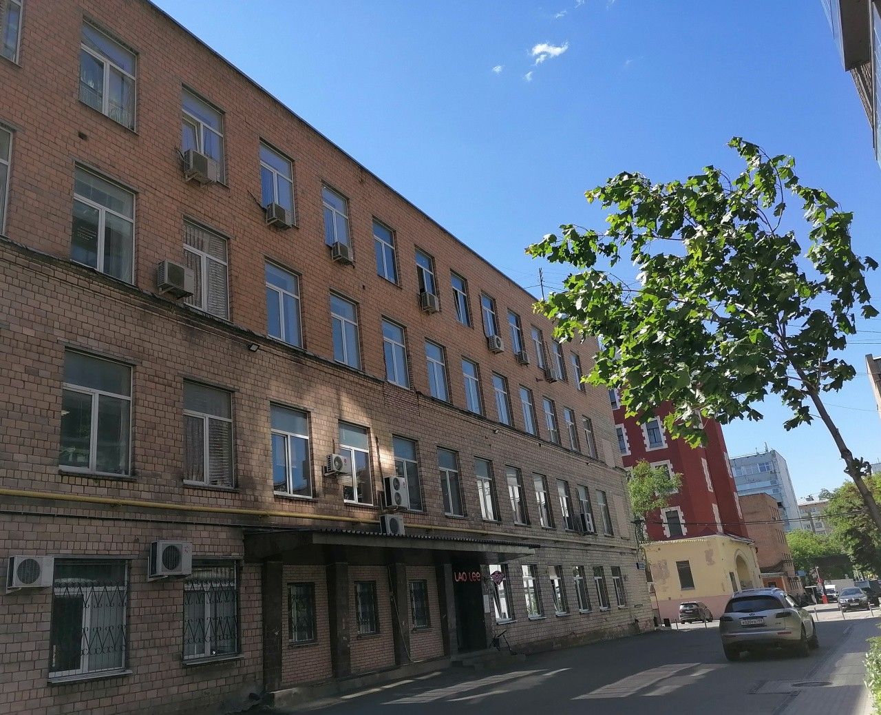 фасад дома, здание по адресу г Москва, Столярный пер, д 3 к 5 