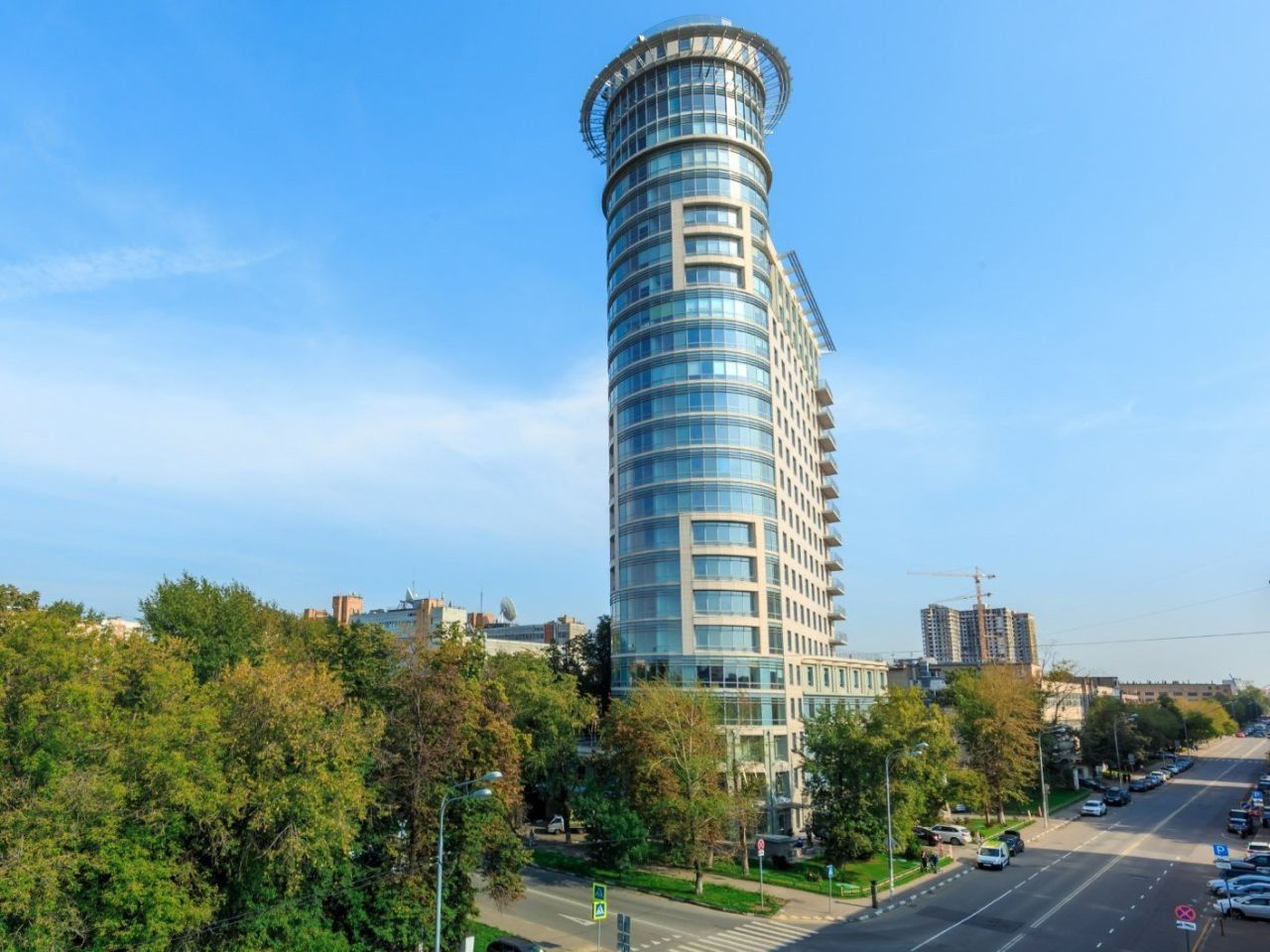 фасад дома, здание по адресу г Москва, проезд Завода Серп и Молот, д 3 к 2 