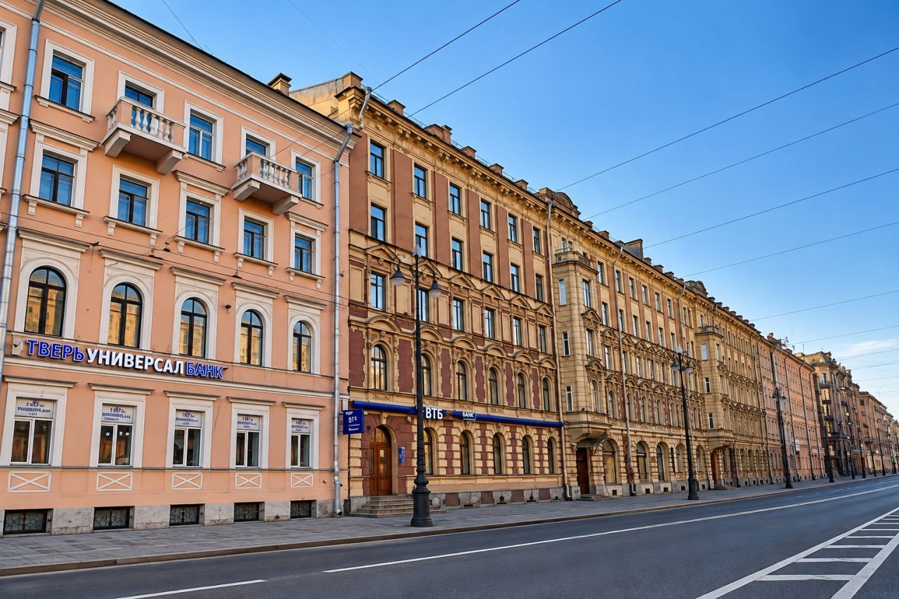фасад дома, здание по адресу г Санкт-Петербург, Невский пр-кт, д 153