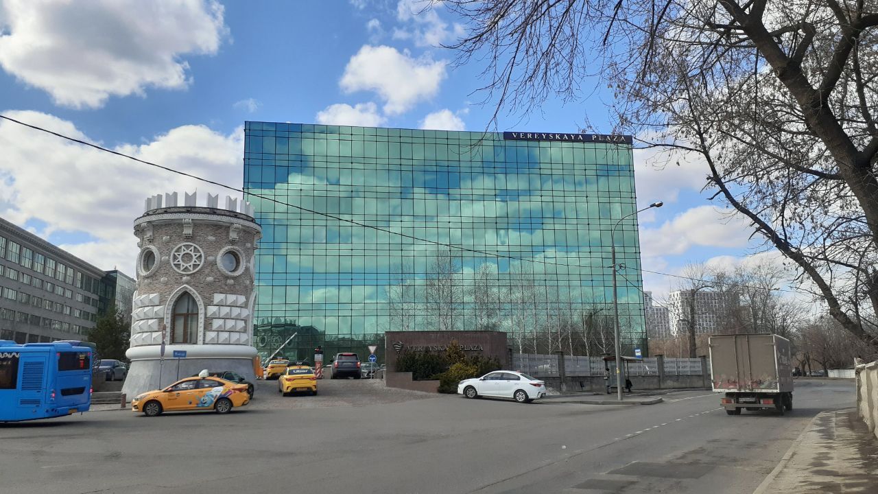 фасад дома, здание по адресу г Москва, ул Верейская, д 17 