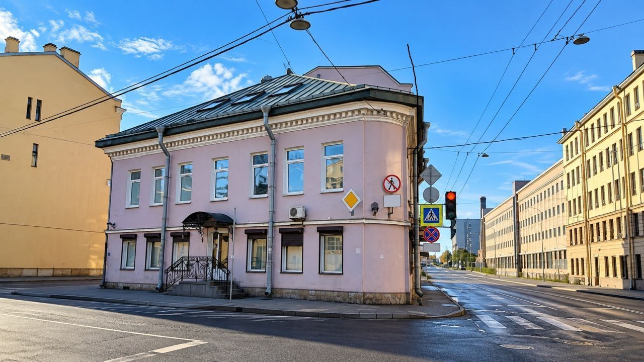 фасад дома, здание по адресу г Санкт-Петербург, Рижский пр-кт, д 78