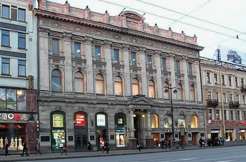 фасад дома, здание по адресу г Санкт-Петербург, Невский пр-кт, д 48 