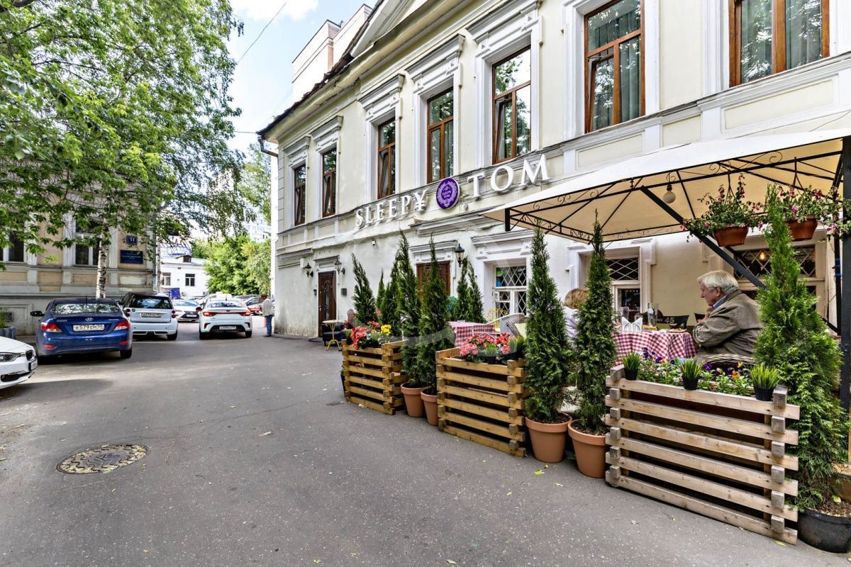 фасад дома, здание по адресу г Москва, Старопименовский пер, д 11 стр 6 