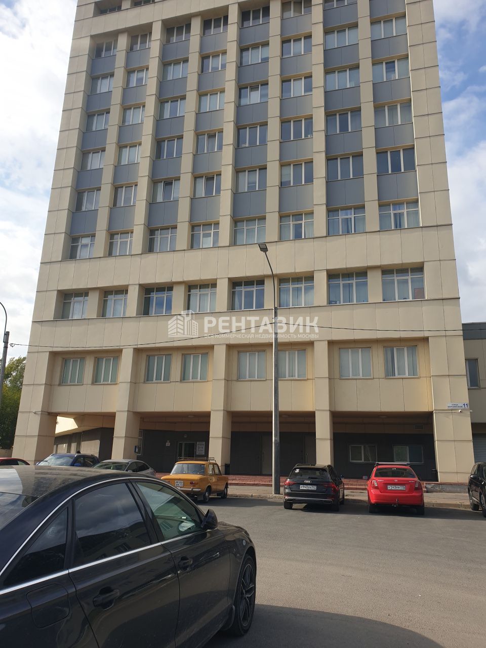 фасад дома, Бизнес-центр Мурзинский по адресу г Санкт-Петербург, ул Мурзинская, д 11