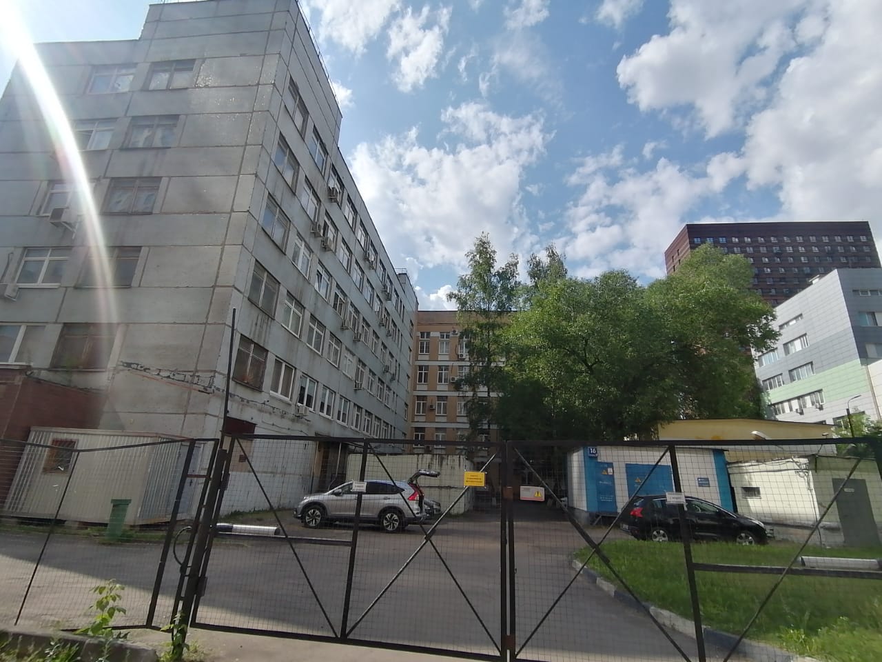 фасад дома, здание по адресу г Москва, ул Черняховского, д 16