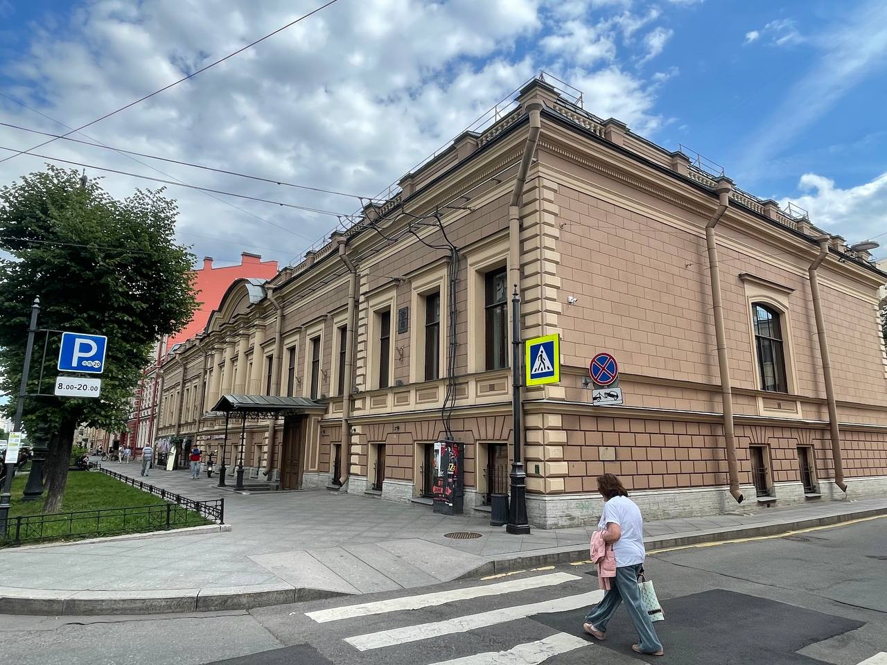 фасад дома, здание по адресу г Санкт-Петербург, ул Чайковского, д 29