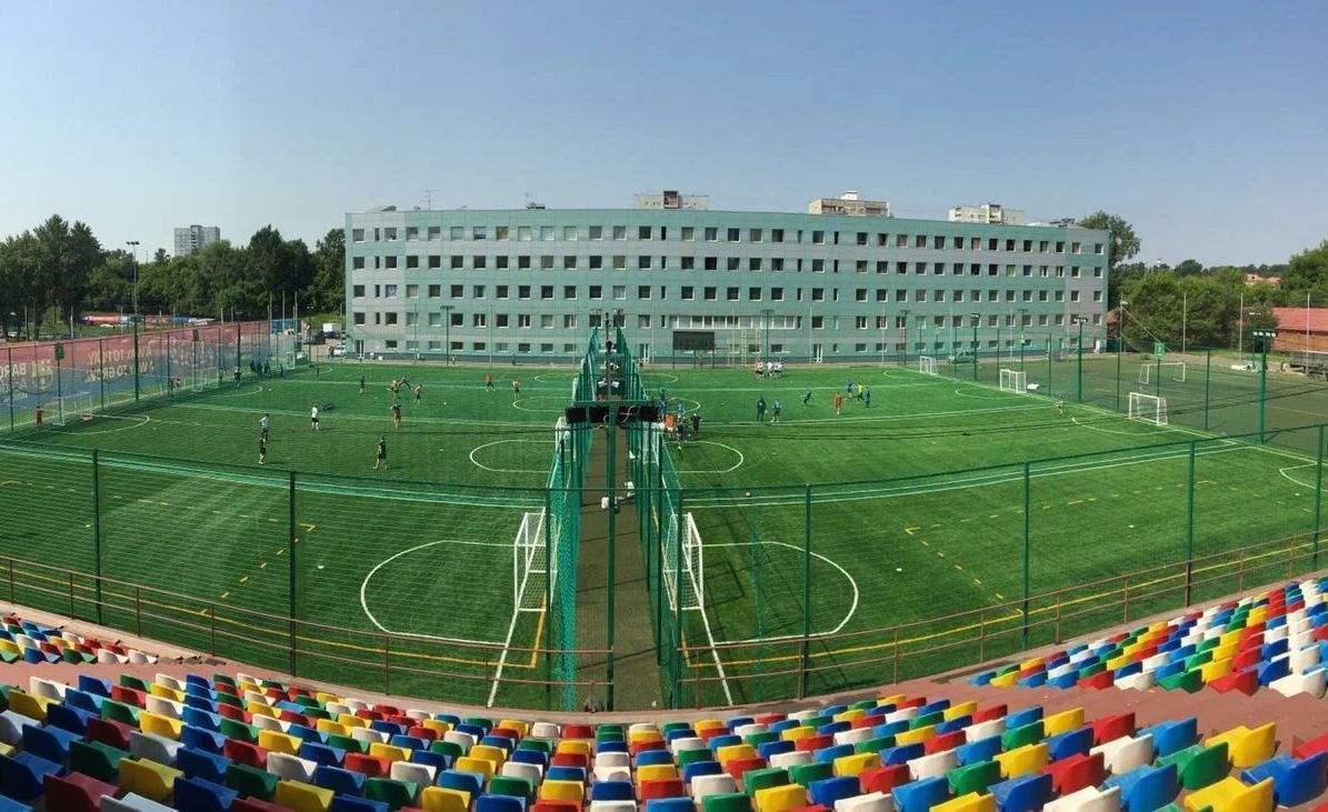 фасад дома, здание по адресу г Москва, Варшавское шоссе, д 14 стр 14