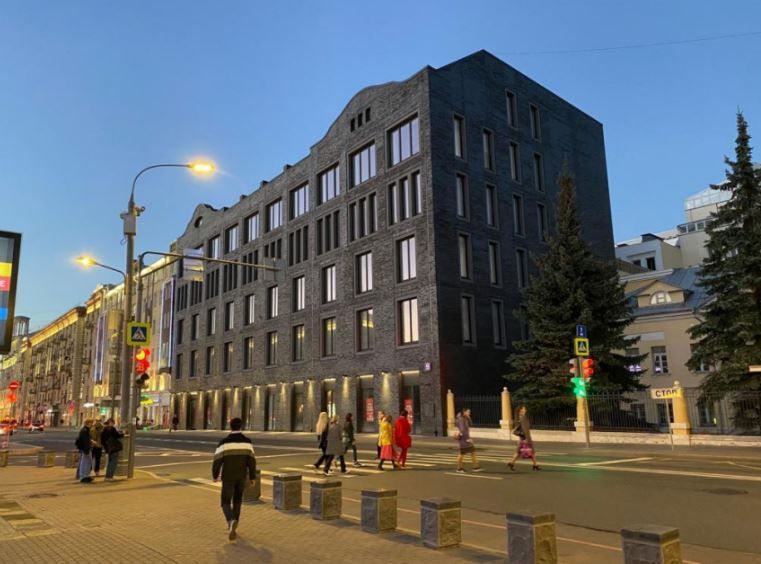 фасад дома, здание по адресу г Москва, ул Большая Полянка, д 9 стр 1