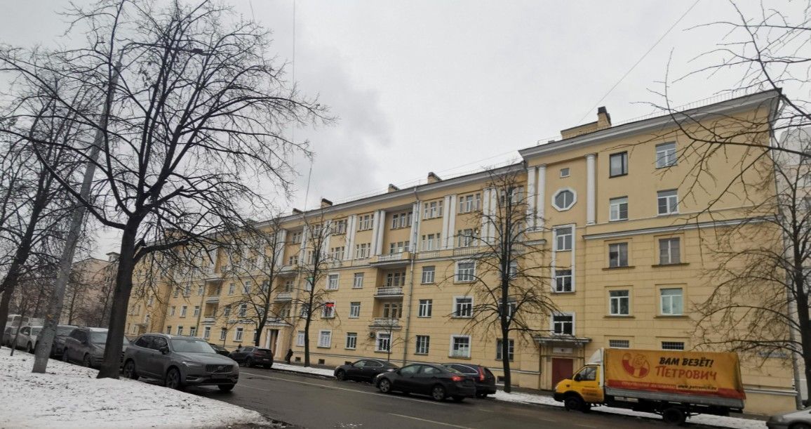 фасад дома, здание по адресу г Санкт-Петербург, ул Автовская, д 17