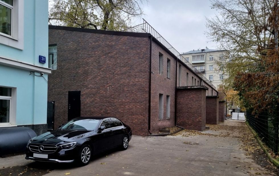 фасад дома, здание по адресу г Москва, ул Новослободская, д 31 стр 2