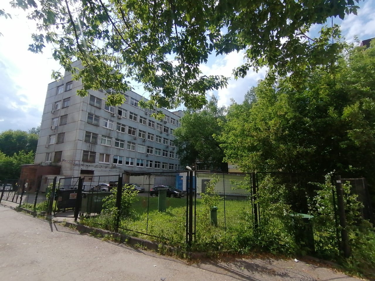 фасад дома, здание по адресу г Москва, ул Черняховского, д 16
