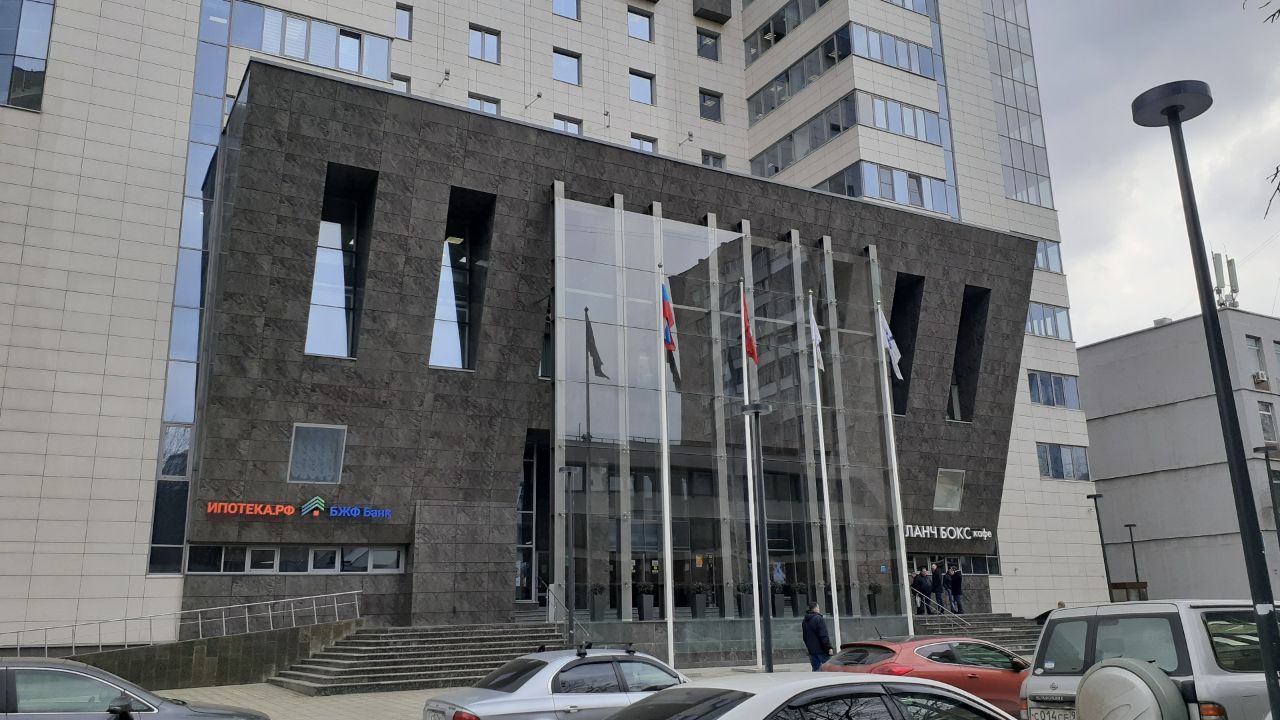 фасад дома, здание по адресу г Москва, ул Брянская, д 5 