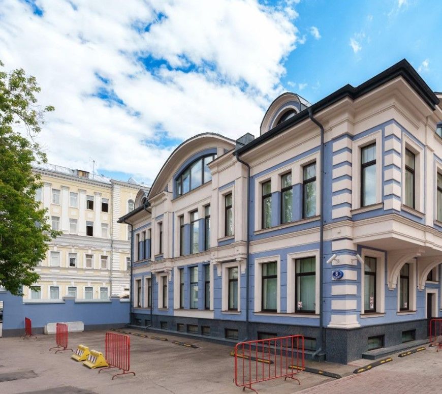 фасад дома, здание по адресу г Москва, ул Воронцовская, д 8 стр 7