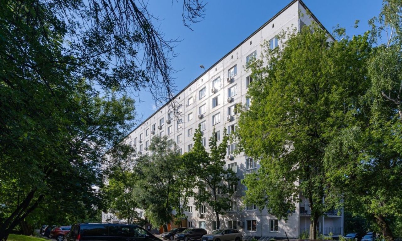 фасад дома, здание по адресу г Москва, ул Азовская, д 6 к 3