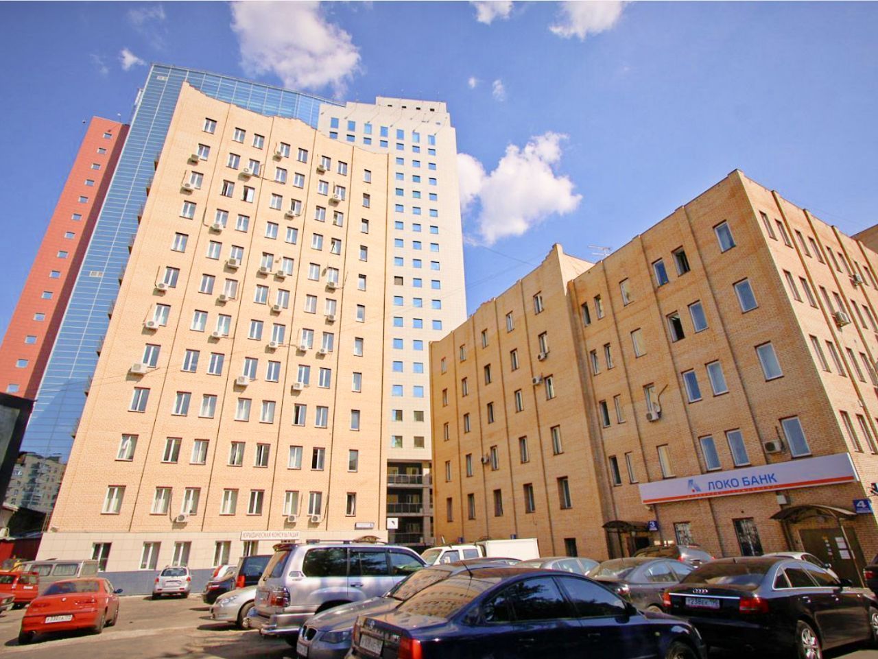 фасад дома, здание по адресу г Москва, ул Сущёвский Вал, д 16 стр 6