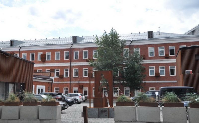 фасад дома, здание по адресу г Москва, Большой Староданиловский пер, д 2 стр 7 