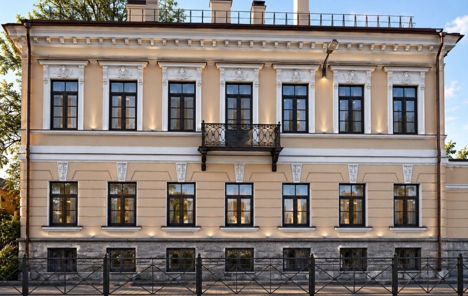 фасад дома, здание по адресу г Санкт-Петербург, Синопская наб, д 70