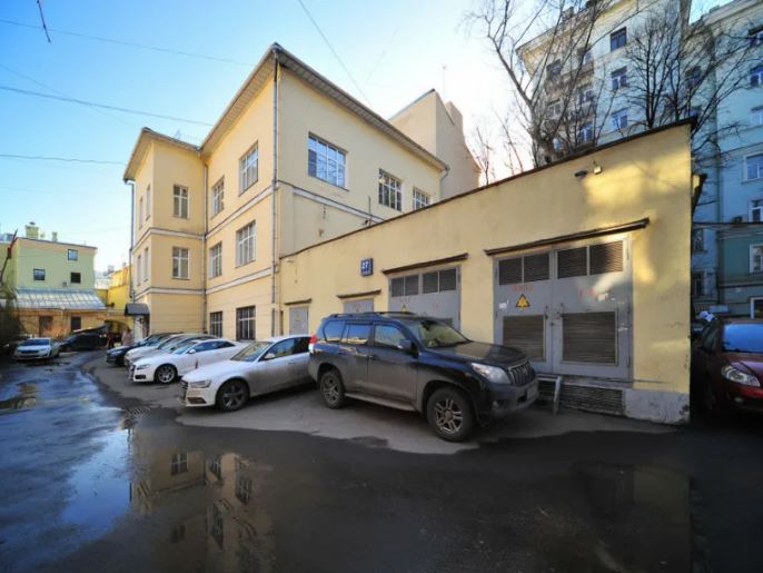 фасад дома, здание по адресу г Москва, ул Покровка, д 27 стр 5