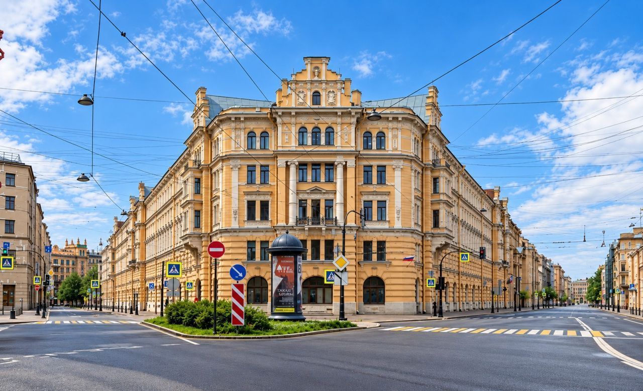 фасад дома, здание по адресу г Санкт-Петербург, ул 2-я Советская, д 27/2