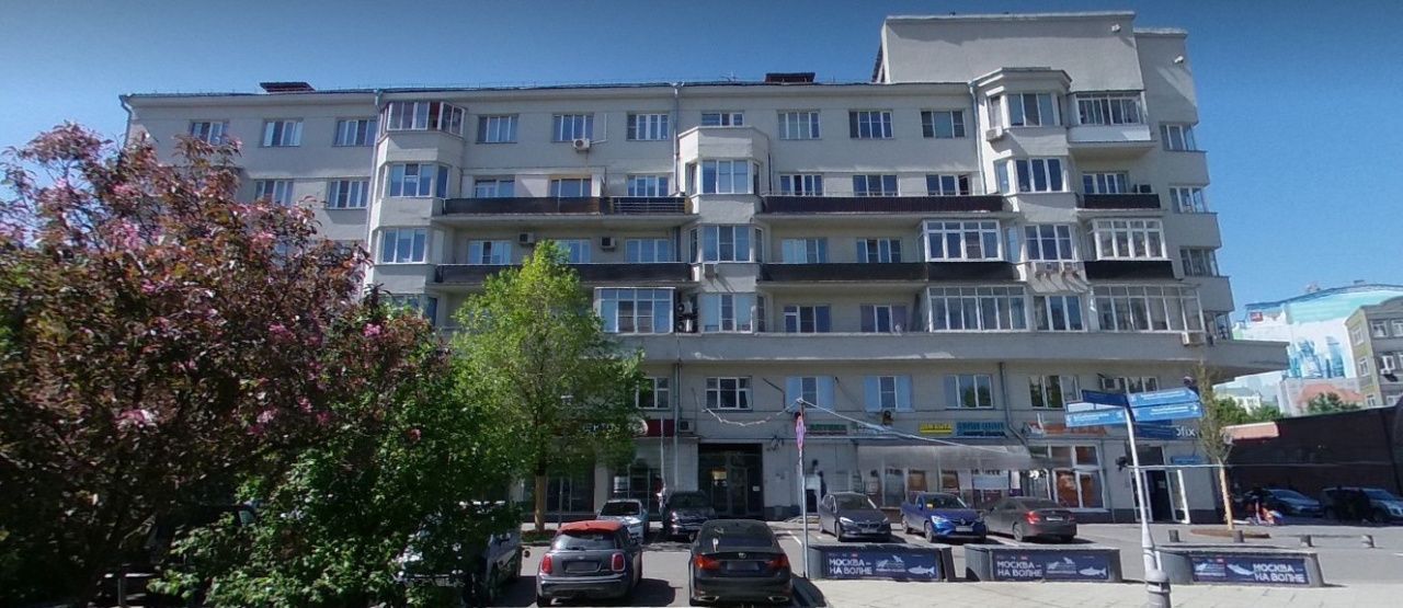 фасад дома, здание по адресу г Москва, Хоромный тупик, д 2/6 стр 1 