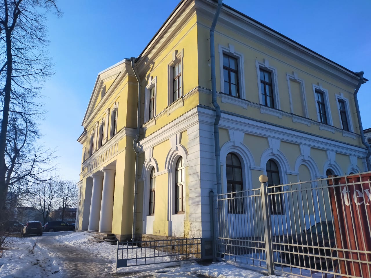 фасад дома, здание по адресу г Санкт-Петербург, ул Шкиперский проток, д 21