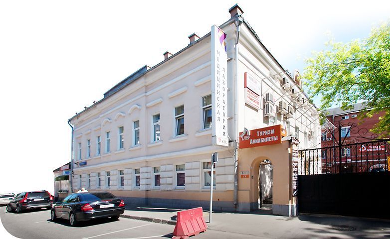 фасад дома, здание по адресу г Москва, Большой Дровяной пер, д 8 стр 1