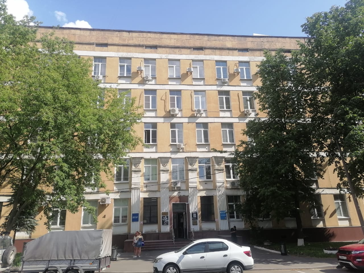 фасад дома, здание по адресу г Москва, ул Черняховского, д 16
