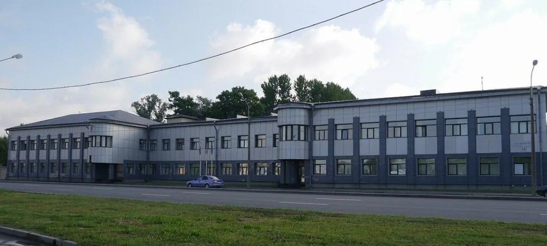 фасад дома, здание по адресу г Санкт-Петербург, Октябрьская наб, д 34 к 6 литера А