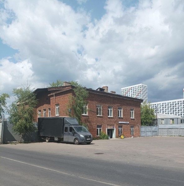 фасад дома, здание по адресу г Москва, Высоковольтный проезд, д 7