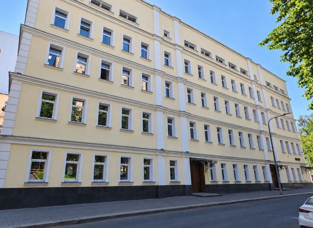 фасад дома, здание по адресу г Москва, Озерковский пер, д 3